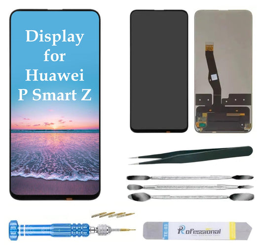 Display for Huawei P Smart Z STK-LX1 Honor 9X Y9 Prime LCD Screen Replacement Digitizer Touchscreen with Tools Black Original-quality LTPS